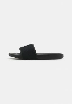 Calvin Klein Jeans SLIDE JELLY MONOGRAM - Mules - Black