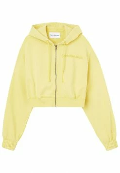 Calvin Klein Jeans Sweat à Capuche Zippé - Super Lemon 9 Calvin Klein Jeans Sweat à Capuche Zippé - Super Lemon -Calvin Klein Elegant Magasin a0ce48a3b88c4da0951aaf5cf4460f7d
