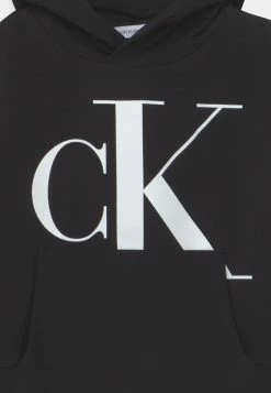 Calvin Klein Jeans MINI MONOGRAM HOODIE - Sweatshirt - Black -Calvin Klein Elegant Magasin a0fdcc92eb38498fa800860601f713db