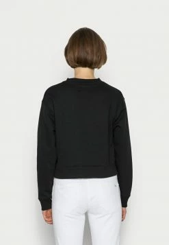 Calvin Klein Jeans EASY INSTITUTIONAL CREWNECK - Sweatshirt - Black -Calvin Klein Elegant Magasin a17c11c0d185400a967ffb3af474fec9