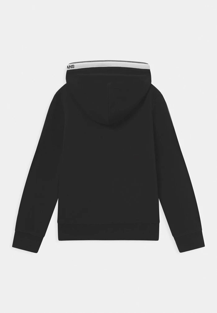 Calvin Klein Jeans INTARSIA HOODIE - Sweatshirt - Black 2 Calvin Klein Jeans INTARSIA HOODIE - Sweatshirt - Black – Image 2
