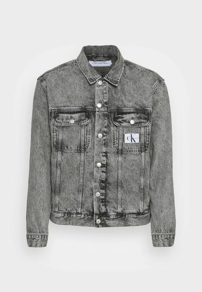 Calvin Klein Jeans REGULAR JACKET - Veste En Jean - Denim Grey 4 Calvin Klein Jeans REGULAR JACKET - Veste En Jean - Denim Grey – Image 4