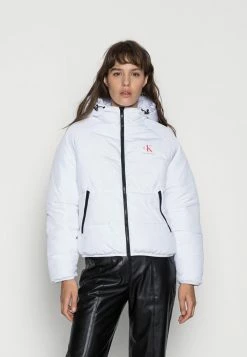 Calvin Klein Jeans BIG LOGO PUFFER - Veste D'hiver - Bright White