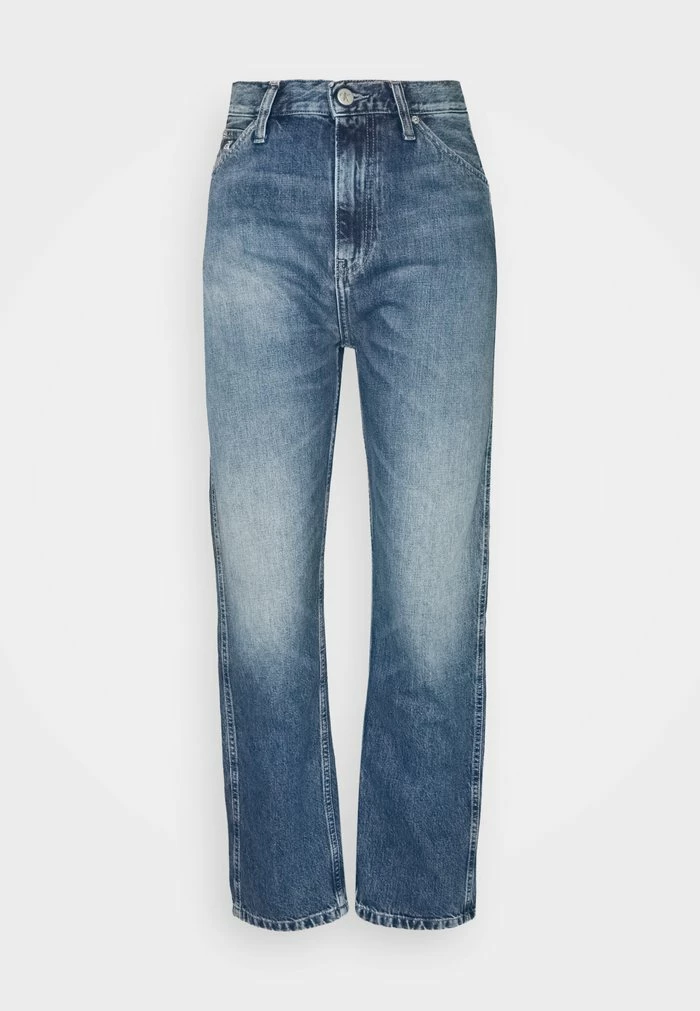 Calvin Klein Jeans HIGH RISE STRAIGHT ANKLE - Jean Boyfriend - Light Blue Utility 5 Calvin Klein Jeans HIGH RISE STRAIGHT ANKLE - Jean Boyfriend - Light Blue Utility – Image 5