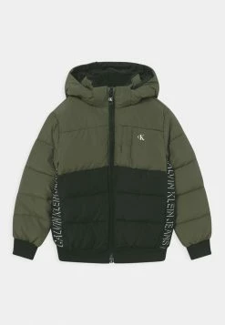 Calvin Klein Jeans BLOCK PUFFER - Veste D'hiver - Grape Leaf