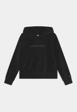 Calvin Klein Jeans BOXY HOODIE - Sweat à Capuche - Black