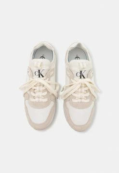 Calvin Klein Jeans RETRO RUNNER 2 - Baskets Basses - Eggshell -Calvin Klein Elegant Magasin a4293a8fc2244ac68efd1d1eac0f9aae