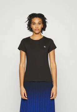 Calvin Klein Jeans 2 PACK - T-shirt Imprimé - Bright White/black