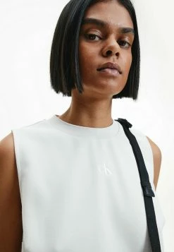 Calvin Klein Jeans MILANO - Débardeur - Eggshell -Calvin Klein Elegant Magasin a5a3f97f8e5049e3bd0612a4c9beb573