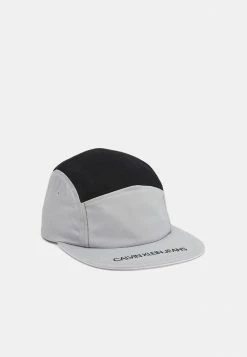 Calvin Klein Jeans COLOUR BLOCK BASEBALL UNISEX - Casquette - Grey Dew