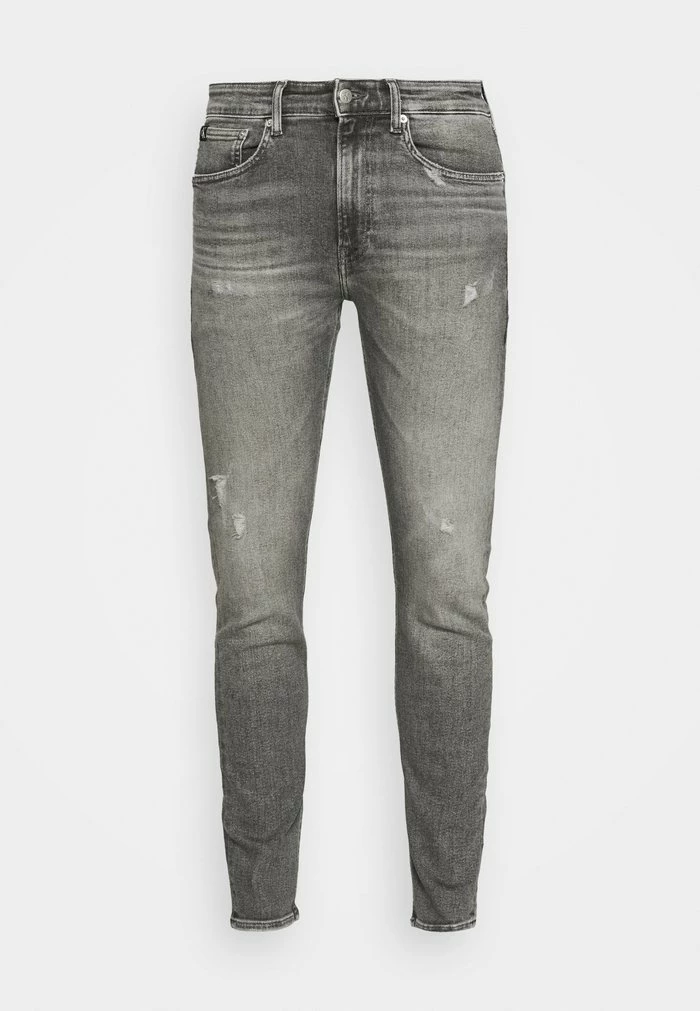 Calvin Klein Jeans SKINNY - Jean Slim - Grey 5 Calvin Klein Jeans SKINNY - Jean Slim - Grey – Image 5