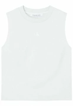 Calvin Klein Jeans MILANO - Débardeur - Eggshell -Calvin Klein Elegant Magasin a8f90466a868410993af22cf432f0190