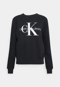 Calvin Klein Jeans CORE MONOGRAM - Sweatshirt - Black -Calvin Klein Elegant Magasin a8fab3c14f3245deb040a5eb9d6e64f1