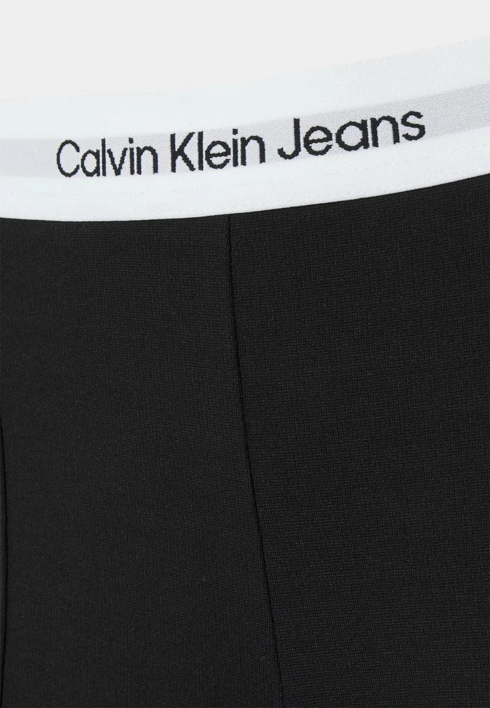Calvin Klein Jeans CONTRAST TAPE MILANO - Legging - Black 3 Calvin Klein Jeans CONTRAST TAPE MILANO - Legging - Black – Image 3