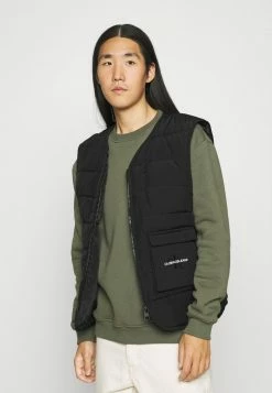 Calvin Klein Jeans URBAN PUFFER JACKET 2-IN-1 - Veste D'hiver - Black -Calvin Klein Elegant Magasin aa21674d832e4b82ae92f62cfb6f55c3