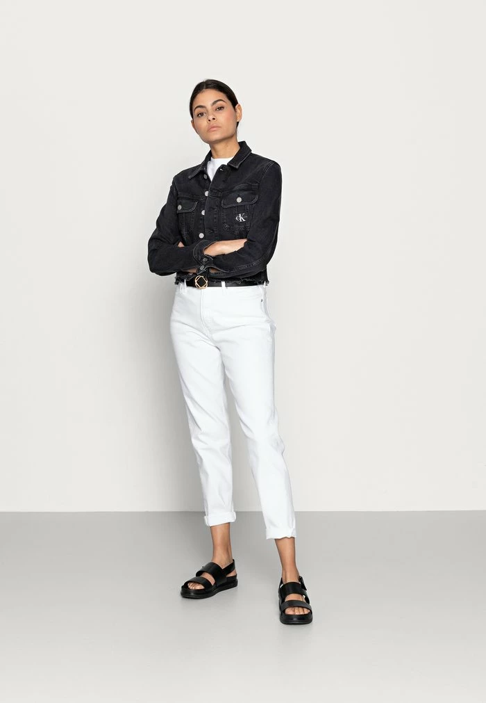 Calvin Klein Jeans CROPPED 90S JACKET - Veste En Jean - Black 2 Calvin Klein Jeans CROPPED 90S JACKET - Veste En Jean - Black – Image 2