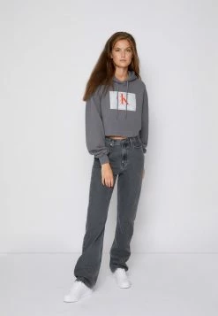 Calvin Klein Jeans HIGH RISE STRAIGHT - Jean Droit - Denim Grey 10 Calvin Klein Jeans HIGH RISE STRAIGHT - Jean Droit - Denim Grey -Calvin Klein Elegant Magasin aa57d987c3ee406082e07e8652c92567