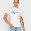 Calvin Klein Jeans URBAN GRAPHIC TEE UNISEX - T-shirt Imprimé - Bright White