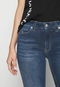 Calvin Klein Jeans MID RISE - Jeans Skinny - Mid Blue -Calvin Klein Elegant Magasin aa65d391650a49bc8aec6a59e71a44fd