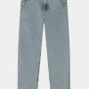 Calvin Klein Jeans BARREL - Jean Boyfriend - Washed Salt Pepper