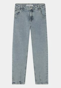 Calvin Klein Jeans BARREL - Jean Boyfriend - Washed Salt Pepper