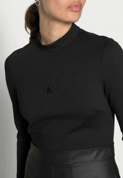 Calvin Klein Jeans COATED SKIRT MILANO DRESS - Robe De Jour - Black -Calvin Klein Elegant Magasin acdb4f0ae7c04a4db42e0623fe12f943