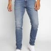Calvin Klein Jeans SLIM TAPER - Jean Slim - Dark Blue