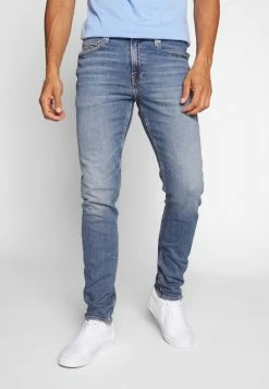 Calvin Klein Elegant Magasin 21 Calvin Klein Jeans SLIM TAPER - Jean Slim - Dark Blue