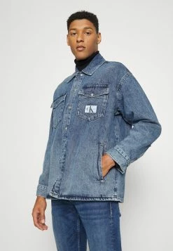Calvin Klein Jeans OVERSIZED JACKET - Veste En Jean - Denim Medium 10 Calvin Klein Jeans OVERSIZED JACKET - Veste En Jean - Denim Medium -Calvin Klein Elegant Magasin ad352097e7d64faebd04b7532f62fa03