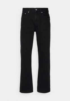 Calvin Klein Jeans STRAIGHT - Jean Droit - Denim Black -Calvin Klein Elegant Magasin ad82e38c4ed74f7eb8b0a32a5e600db4