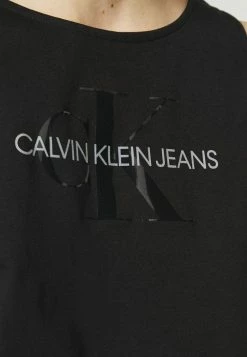 Calvin Klein Jeans TONAL MONOGRAM TANK - Débardeur - Black -Calvin Klein Elegant Magasin ae4a6d0e3fc143bab7394dbdf5844614