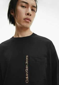 Calvin Klein Jeans LONG SLEEVE - T-shirt à Manches Longues - Ck Black -Calvin Klein Elegant Magasin af383a4e3cc1416d8310a42831af7ed4