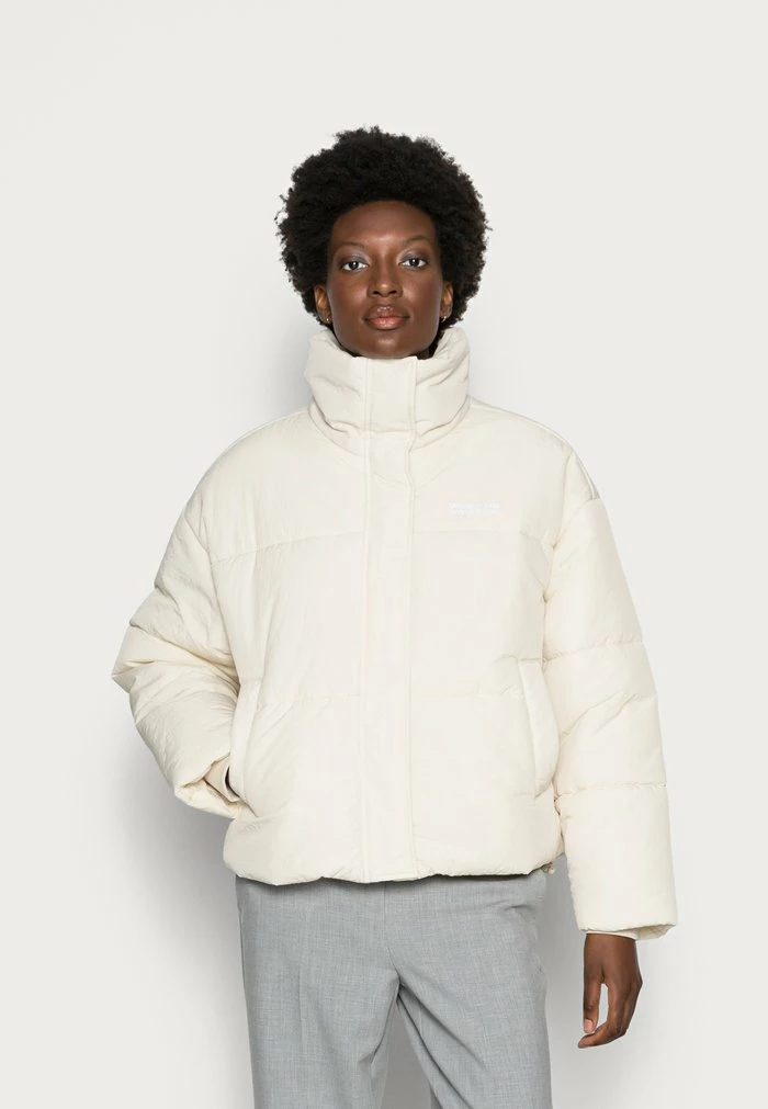Calvin Klein Jeans CRINKLE PUFFER - Veste D'hiver - Muslin 1 Calvin Klein Jeans CRINKLE PUFFER - Veste D'hiver - Muslin