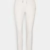 Calvin Klein Jeans LOGO PANTS - Pantalon De Survêtement - White Sand