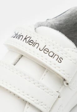 Calvin Klein Jeans UNISEX - Baskets Basses - White/black -Calvin Klein Elegant Magasin b0adc6eeae6247c9be65f935b4215155