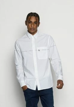 Calvin Klein Jeans REPEAT LOGO - Chemise - Bright White