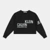 Calvin Klein Jeans HERO LOGO - Sweatshirt - Black