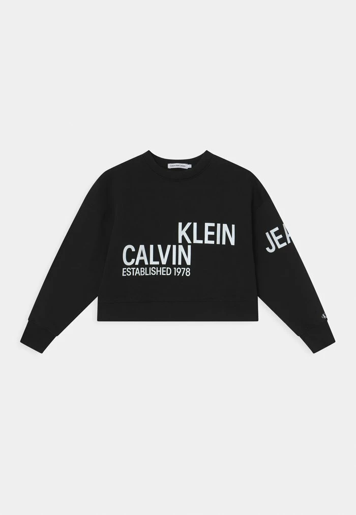 Calvin Klein Jeans HERO LOGO - Sweatshirt - Black 1 Calvin Klein Jeans HERO LOGO - Sweatshirt - Black