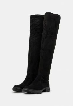 Calvin Klein Jeans CLEATED HIGH BOOT - Cuissardes - Black -Calvin Klein Elegant Magasin b1f8f551d3064c48861a8e5ad711f3b7