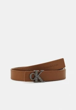 Calvin Klein Jeans MONO HARDWARE BELT - Ceinture - Cognac
