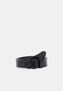 Calvin Klein Jeans MONO HARDWARE BELT - Ceinture - Black