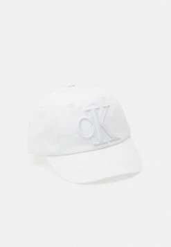 Calvin Klein Jeans MIX MEDIA BASEBALL UNISEX - Casquette - Bright White