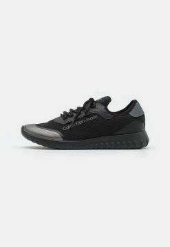 Calvin Klein Jeans RUNNER LACEUP - Baskets Basses - Black