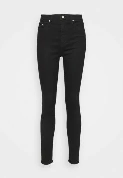 Calvin Klein Jeans HIGH RISE ANKLE - Jeans Skinny - Denim Black -Calvin Klein Elegant Magasin b3d009a08bca4fc7b4c81fe9d96b40ef