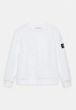 Calvin Klein Jeans BADGE - Sweatshirt - Bright White