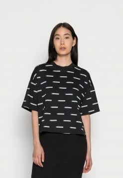 Calvin Klein Jeans ALL OVER PRINT TEE - T-shirt Imprimé - Black