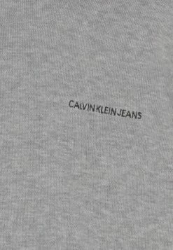 Calvin Klein Jeans ROLL NECK - Pullover - Light Grey Heather 5 Calvin Klein Jeans ROLL NECK - Pullover - Light Grey Heather -Calvin Klein Elegant Magasin b4cc6ef107aa493fba25630473b4de30