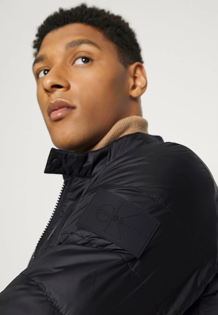 Calvin Klein Jeans BIKER JACKET - Veste Mi-saison - Black 6 Calvin Klein Jeans BIKER JACKET - Veste Mi-saison - Black – Image 6