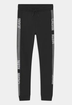 Calvin Klein Jeans DIMENSION LOGO - Pantalon De Survêtement - Black