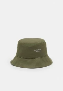 Calvin Klein Jeans DYNAMIC BUCKET HAT UNISEX - Chapeau - Burnt Olive
